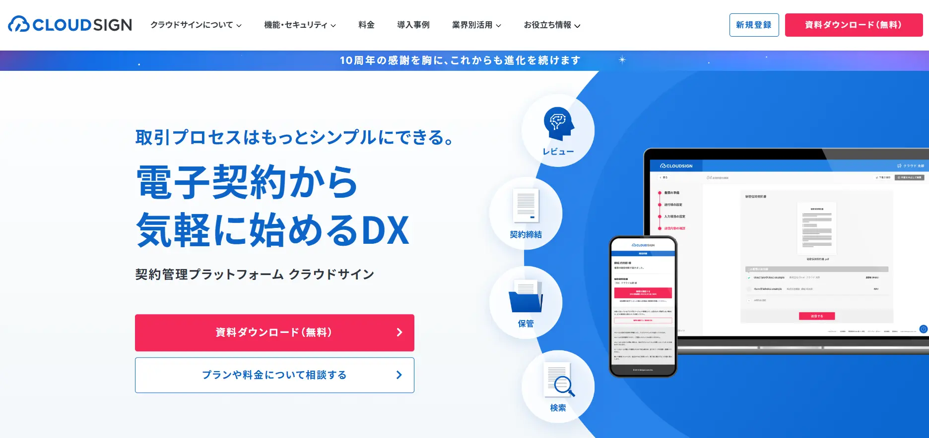 クラウドサイン